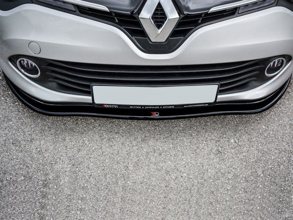 Maxton Design Front Splitter Renault CLIO MK4 Standard (2012-2016)