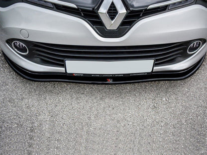 Maxton Design Front Splitter Renault CLIO MK4 Standard (2012-2016)