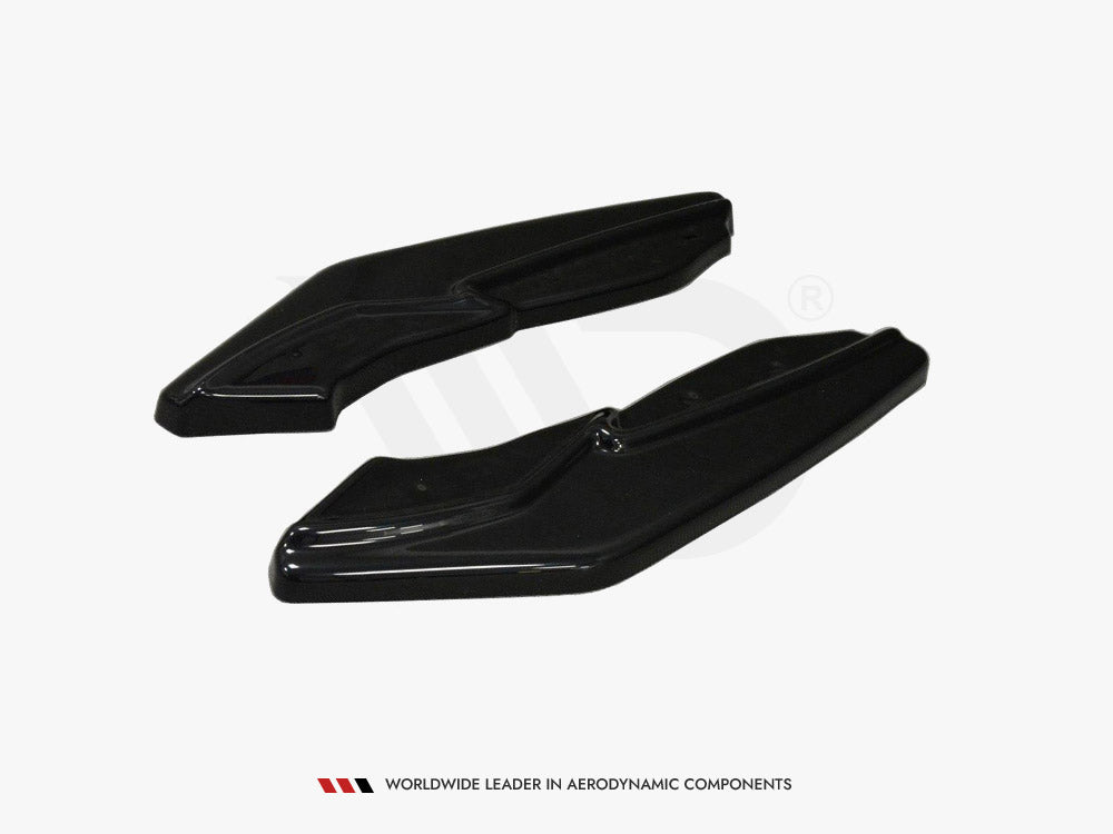 Maxton Design Rear Side Splitters Renault Laguna MK 3 Coupe (2008-2015) - Textured