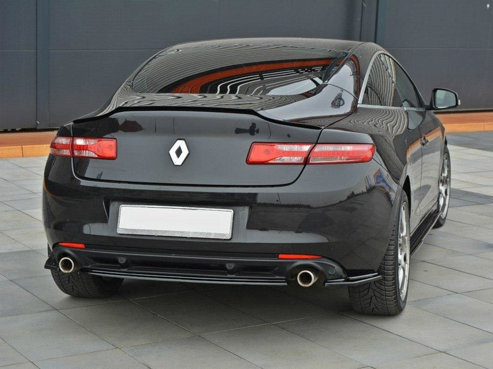 Maxton Design Rear Side Splitters Renault Laguna MK 3 Coupe (2008-2015) - Textured
