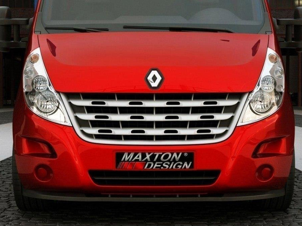Maxton Design Front Splitter Renault Master Mk3 - Carbon Look