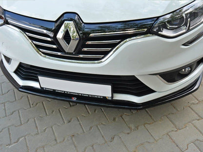 Maxton Design Front Splitter Renault Megane MK4 Hatchback (2016-UP)