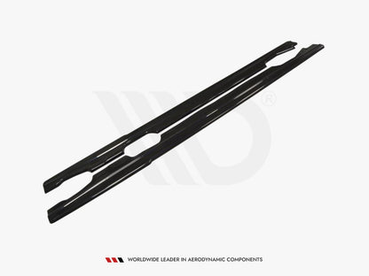 Maxton Design Side Skirts Diffusers Renault Megane MK4 Hatchback (2016-UP) - Carbon Look