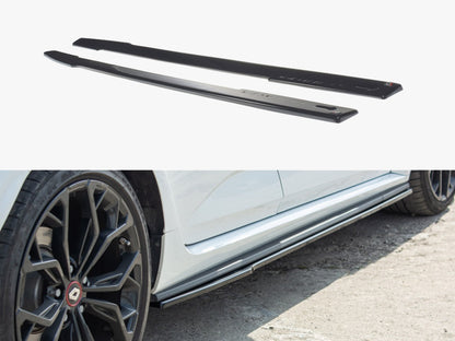 Maxton Design Side Skirts Diffusers Renault Megane MK4 RS (2018-2020)