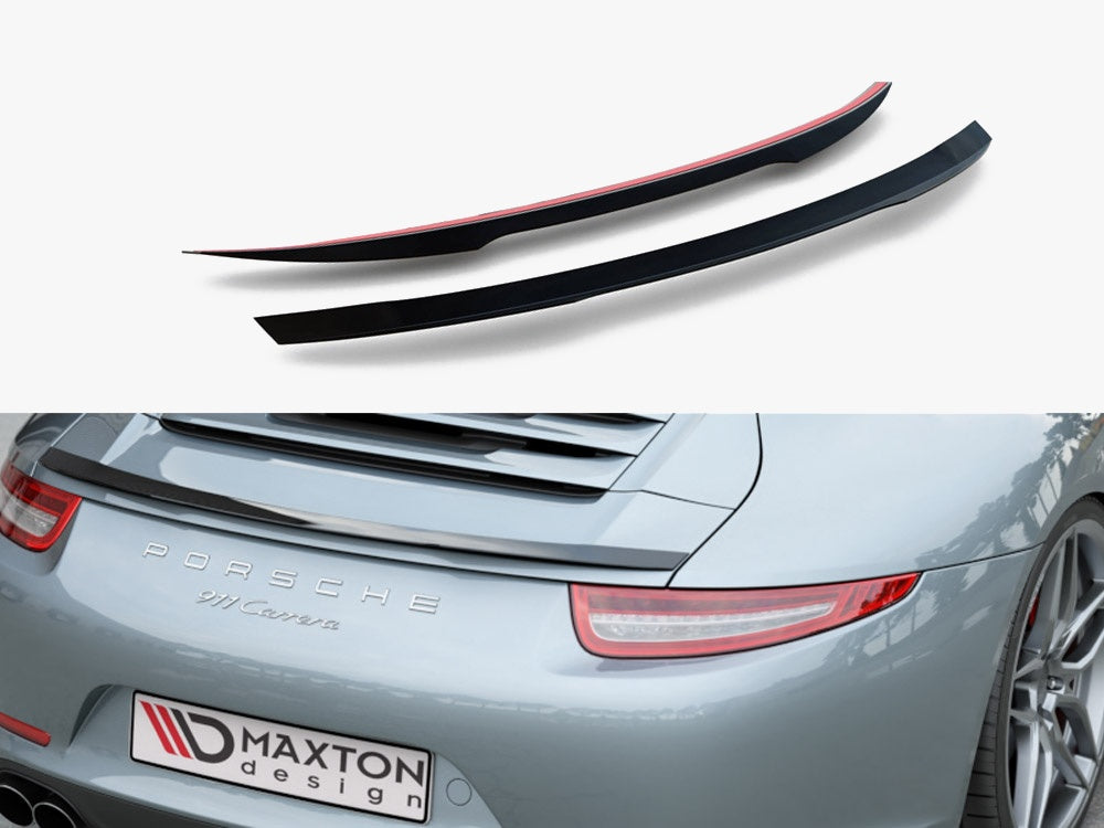 Maxton Design Spoiler CAP Porsche 911 Carrera 991 - Textured