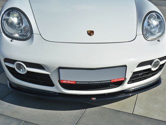 Maxton Design Front Splitter V.2 Porsche Cayman S 987C (2006-2009)