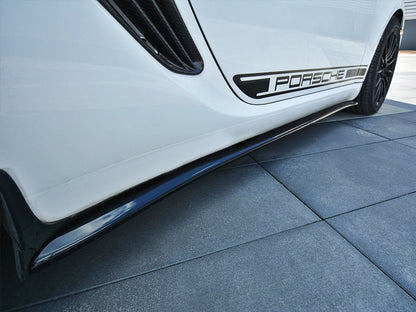 Maxton Design Side Skirts Splitters Porsche Cayman S 987C (2006-09)