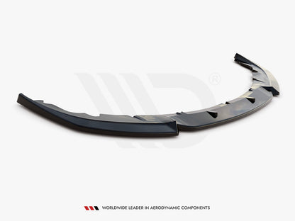 Maxton Design Front Splitter V1 Porsche Panamera Turbo 970 Facelift (2013-2016)