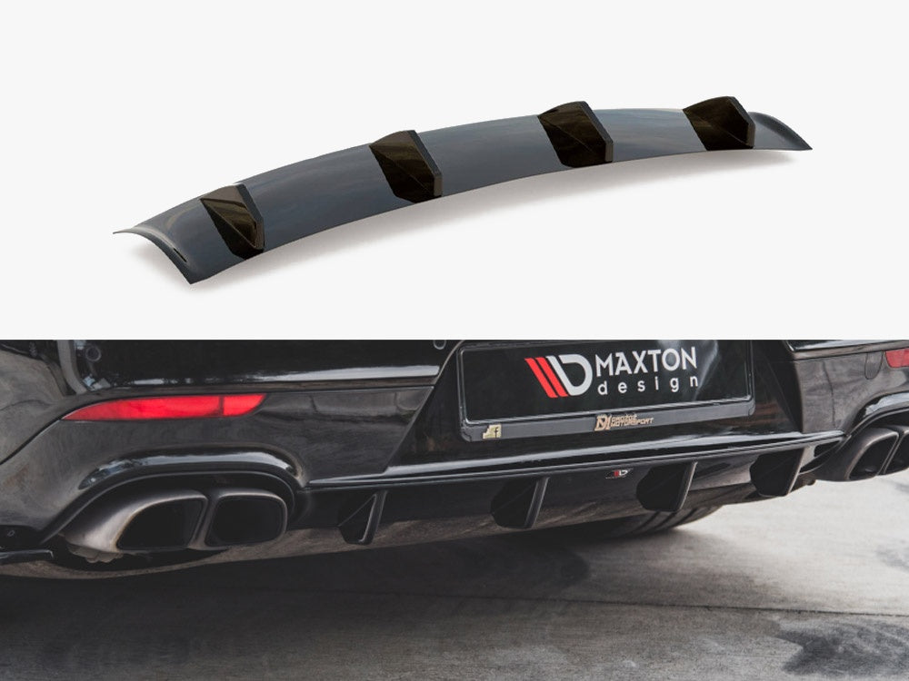 Maxton Design Rear Valance Porsche Panamera Turbo 970 Facelift (2013-2016)