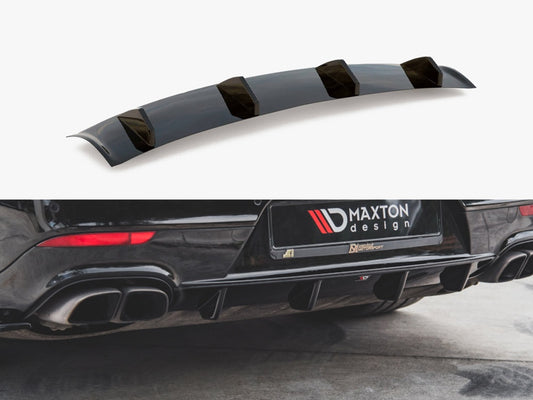 Maxton Design Rear Valance Porsche Panamera Turbo 970 Facelift (2013-2016)