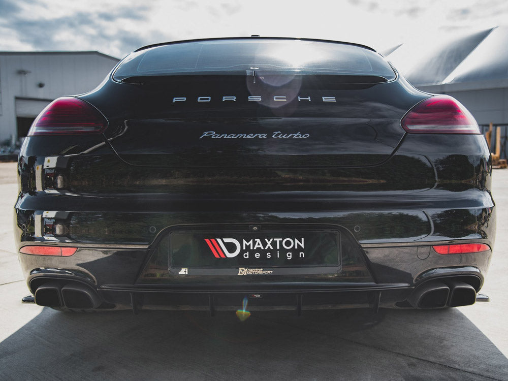 Maxton Design Rear Valance Porsche Panamera Turbo 970 Facelift (2013-2016)