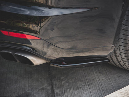 Maxton Design Rear Side Splitters Porsche Panamera Turbo 970 Facelift (2013-2016)