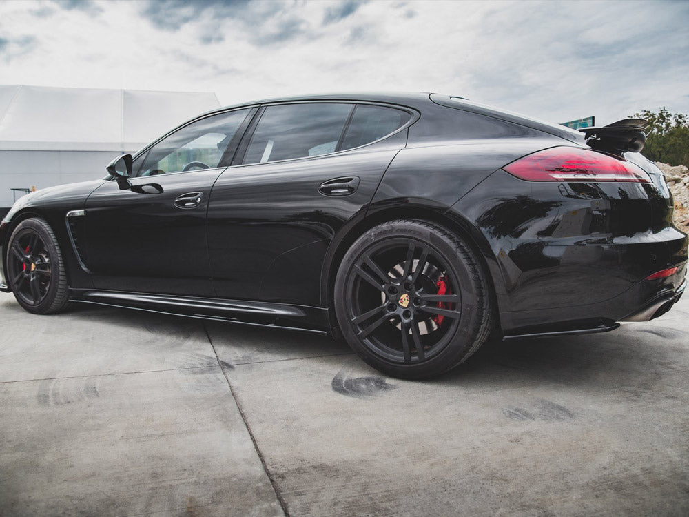 Maxton Design Rear Side Splitters Porsche Panamera Turbo 970 Facelift (2013-2016)