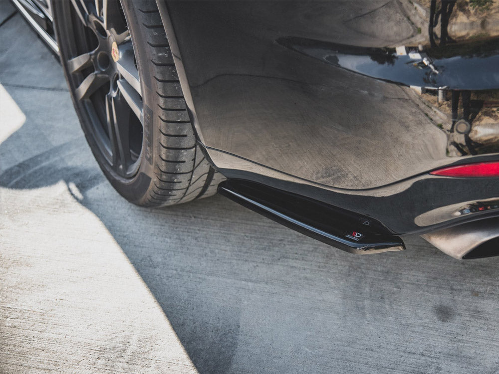 Maxton Design Rear Side Splitters Porsche Panamera Turbo 970 Facelift (2013-2016)