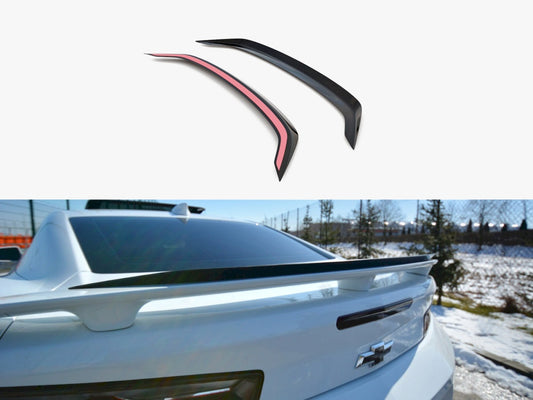 Maxton Design Spoiler CAP Chevrolet Camaro 6TH-GEN. Phase-i 2SS Coupe (2016-2018) - Carbon Look