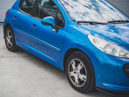 Maxton Design Side Skirts Diffusers Peugeot 207 Sport (2006-2009)