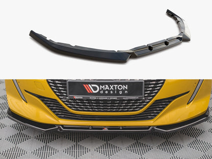 Maxton Design Front Splitter V.1 Peugeot 208 Mk2