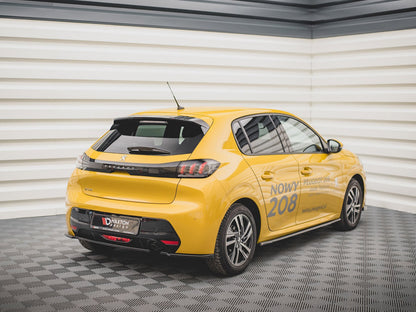 Maxton Design Rear Side Splitters Peugeot 208 Mk2