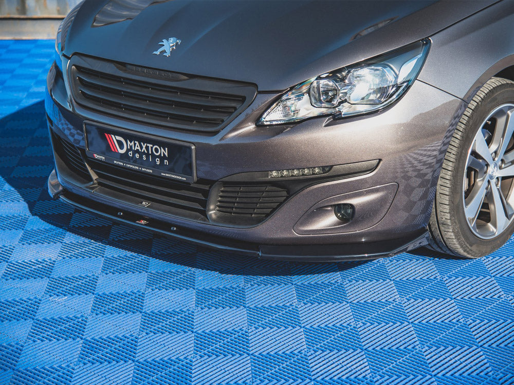 Maxton Design Front Splitter V.2 Peugeot 308 Mk2 Facelift