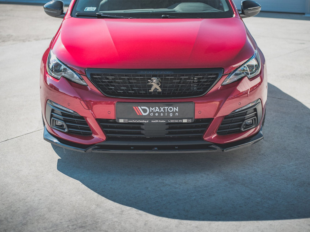 Maxton Design Front Splitter V.1 Peugeot 308 GT Mk2 Facelift