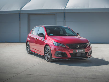 Maxton Design Front Splitter V.2 Peugeot 308 GT Mk2 Facelift