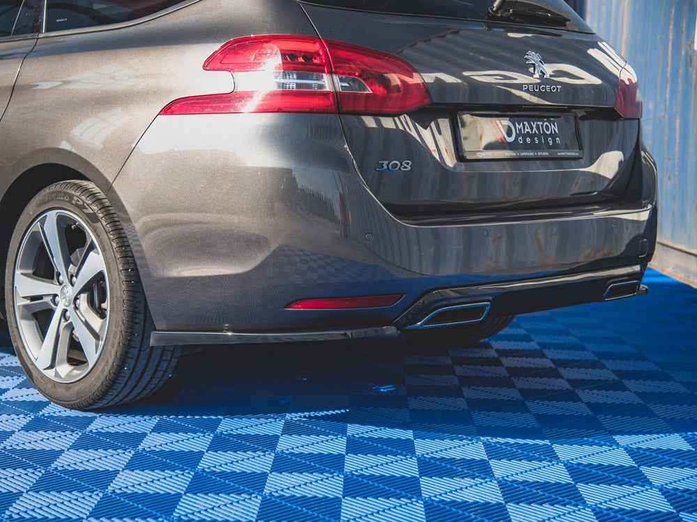 Maxton Design Rear Side Splitters Peugeot 308 SW Mk2 Facelift