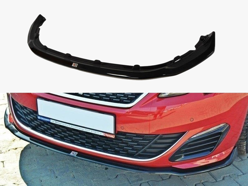 Maxton Design Front Splitter V.1 Peugeot 308 II GTI