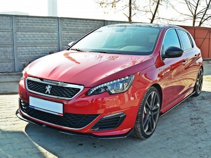 Maxton Design Front Splitter V.1 Peugeot 308 II GTI