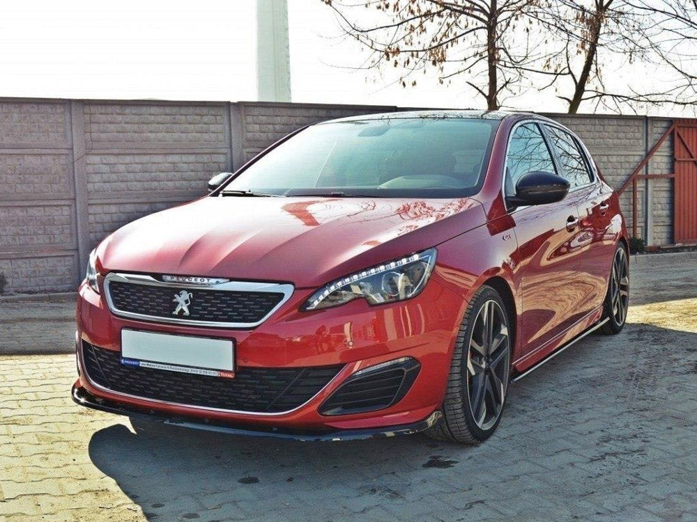 Maxton Design Front Splitter V.2 Peugeot 308 II GTI