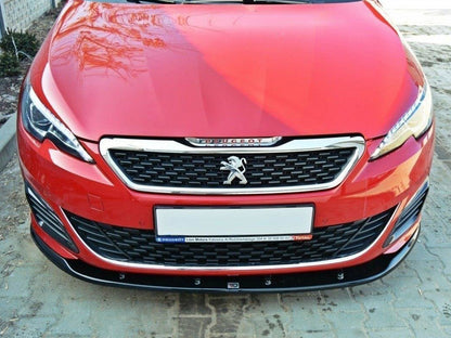 Maxton Design Front Splitter V.2 Peugeot 308 II GTI