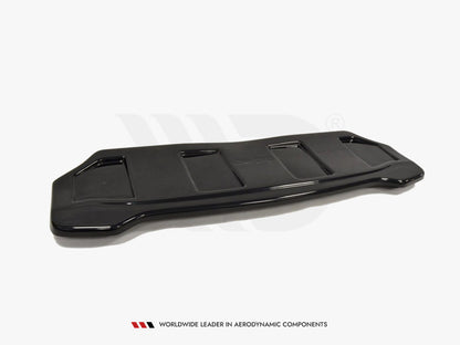 Maxton Design Central Rear Splitter (Vertical Bars) Peugeot 308 II GTI