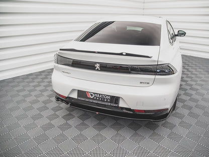 Maxton Design Rear Splitter (Vertical Bars) Peugeot 508 GT-Line Mk2