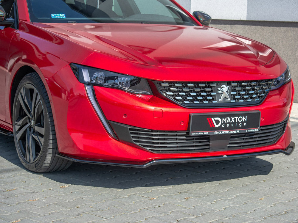 Maxton Design Front Splitter V.1 Peugeot 508 Mk2