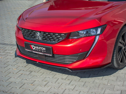 Maxton Design Front Splitter V.1 Peugeot 508 Mk2