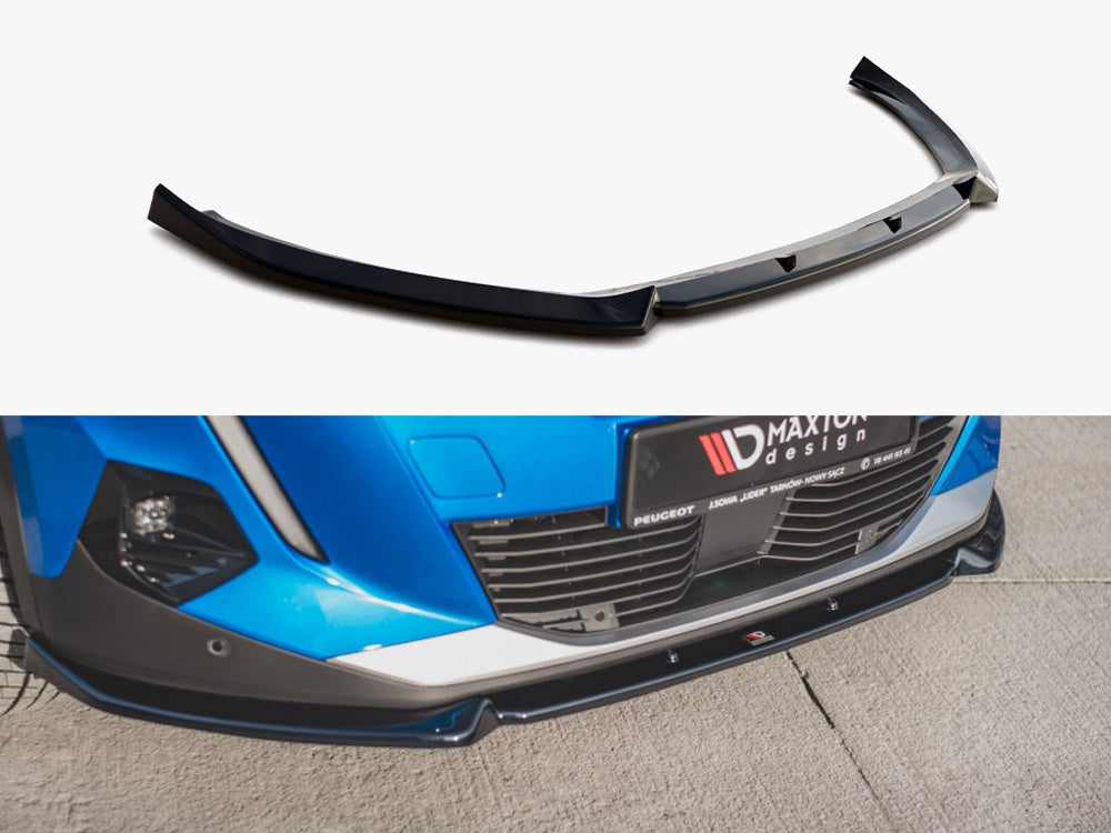Maxton Design Front Splitter V.1 Peugeot 2008 Mk2
