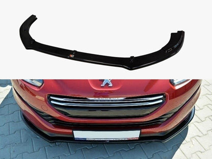 Maxton Design Front Splitter Peugeot RCZ Facelift (2012-2015) - Textured