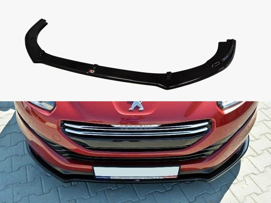 Maxton Design Front Splitter Peugeot RCZ Facelift (2012-2015) - Textured