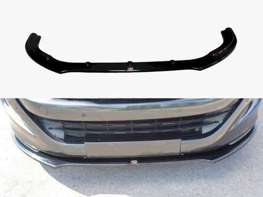 Maxton Design Front Splitter V.2 Peugeot RCZ (2010-2012) - Textured