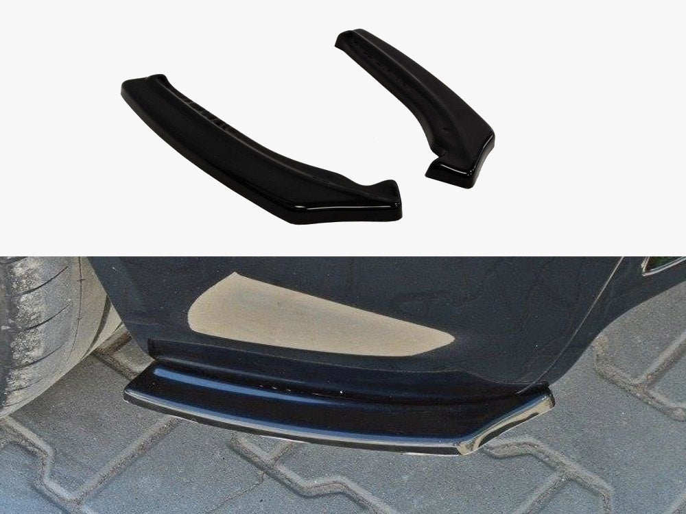 Maxton Design Rear Side Splitters Opel Astra H (For OPC / VXR) - Carbon Look