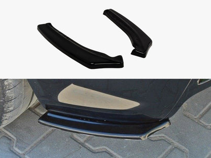Maxton Design Rear Side Splitters Opel Astra H (For OPC / VXR) - Carbon Look