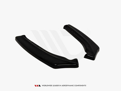 Maxton Design Rear Side Splitters Opel Astra H (For OPC / VXR) - Carbon Look