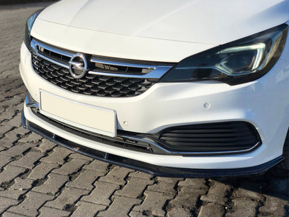 Maxton Design Front Splitter V.1 Opel/vauxhall Astra K Opc-line/vx-line (2015-2019)