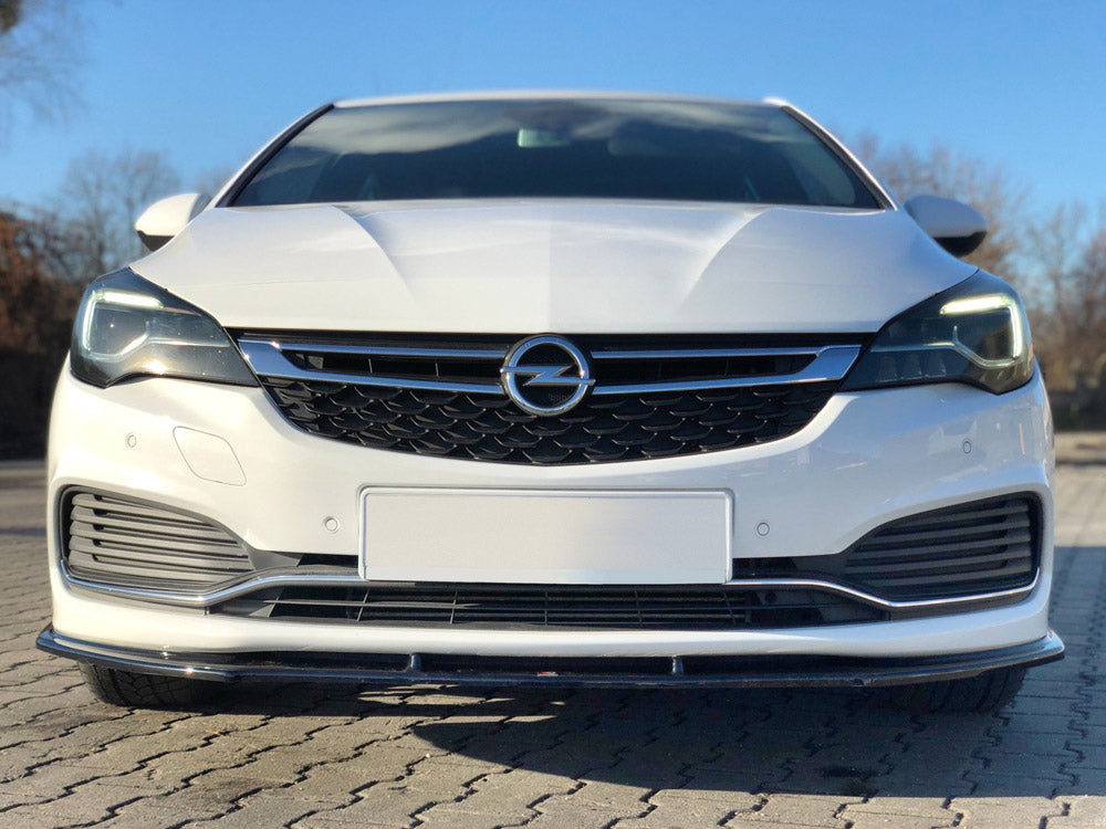 Maxton Design Front Splitter V.1 Opel/vauxhall Astra K Opc-line/vx-line (2015-2019)