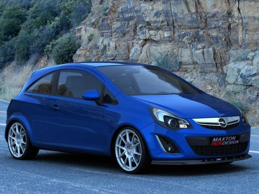 Maxton Design Front Splitter Opel Corsa D (Facelift)