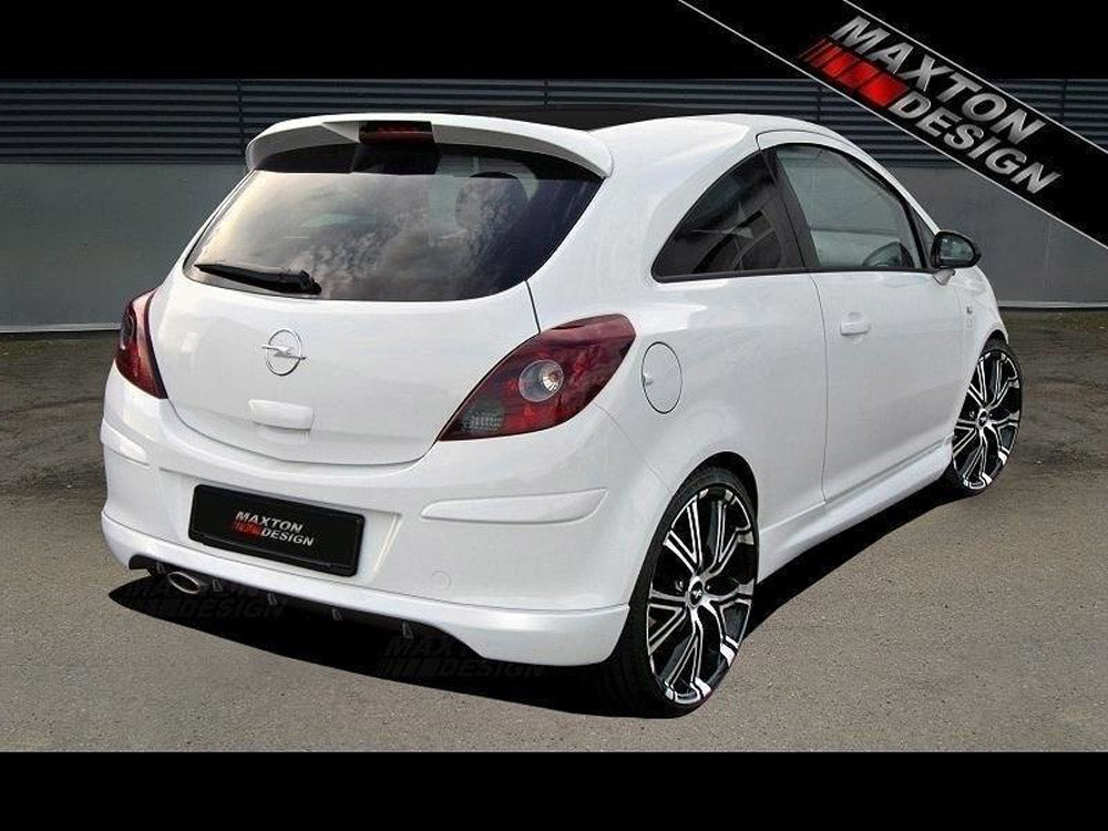 Maxton Design Rear Bumper Extension Opel Corsa D