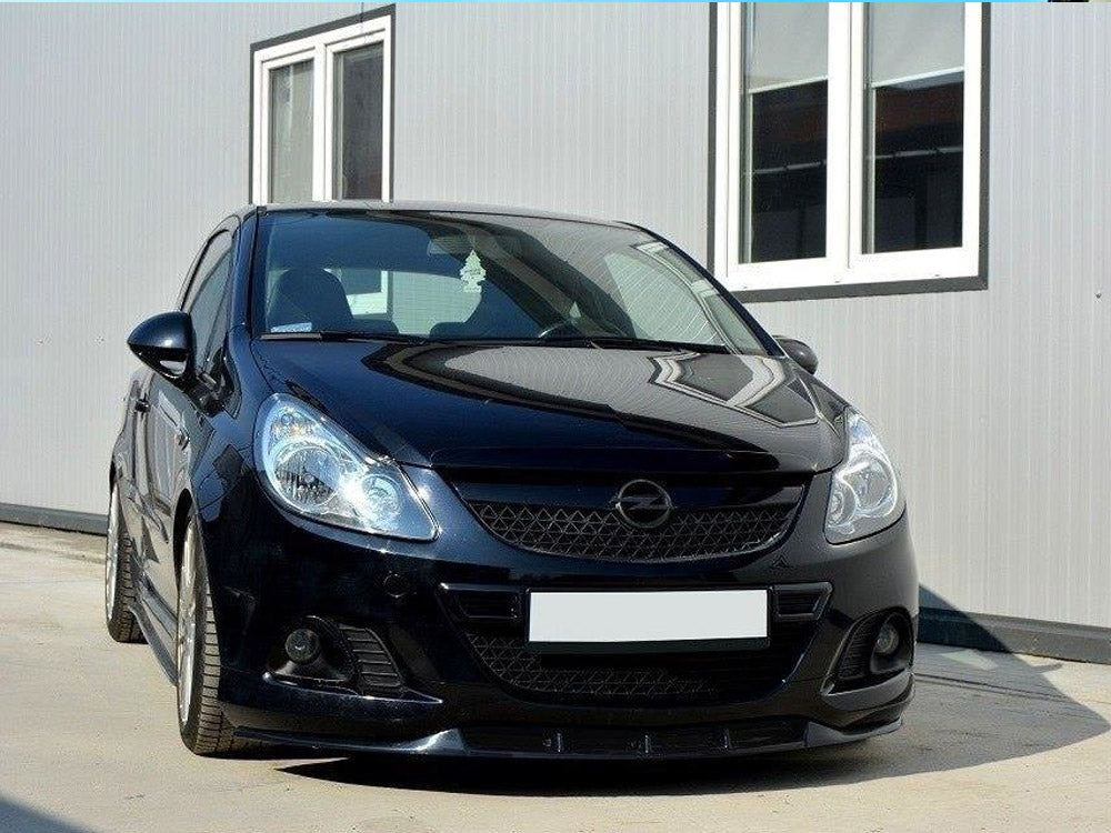 Maxton Design Front Splitter Opel Corsa D Nurburg (For OPC / VXR Bumper)