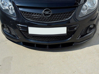 Maxton Design Front Splitter Opel Corsa D Nurburg (For OPC / VXR Bumper)