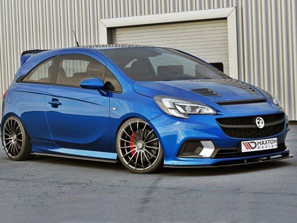 Maxton Design Front Splitter Opel Corsa E OPC / VXR (2015-2019)