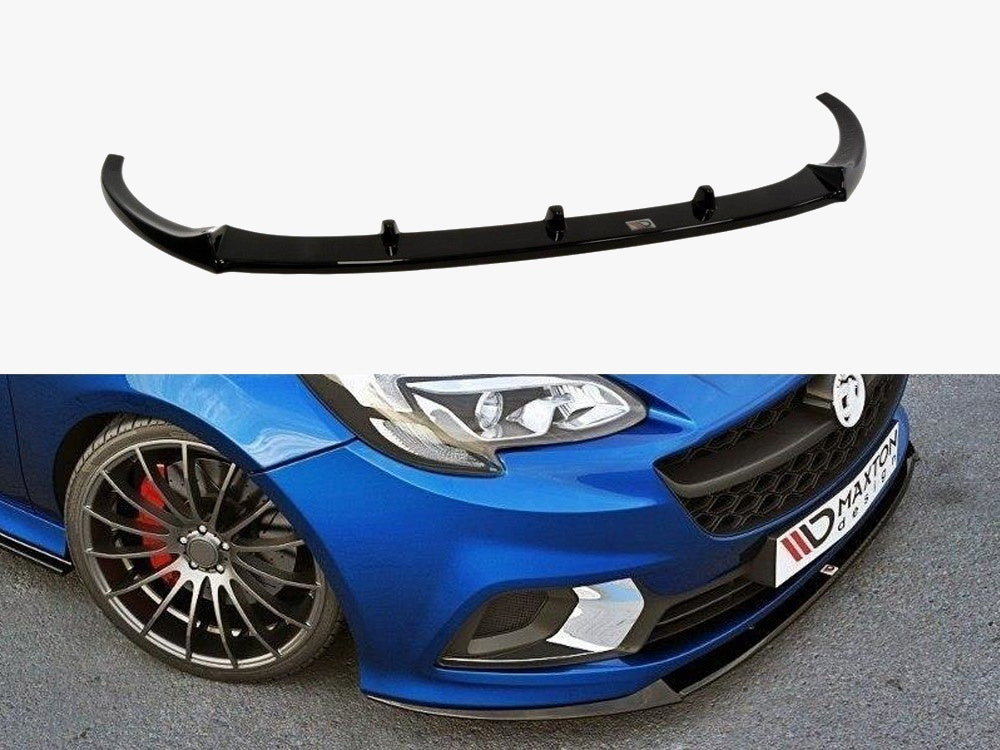 Maxton Design Front Splitter Opel Corsa E OPC / VXR Nurburg