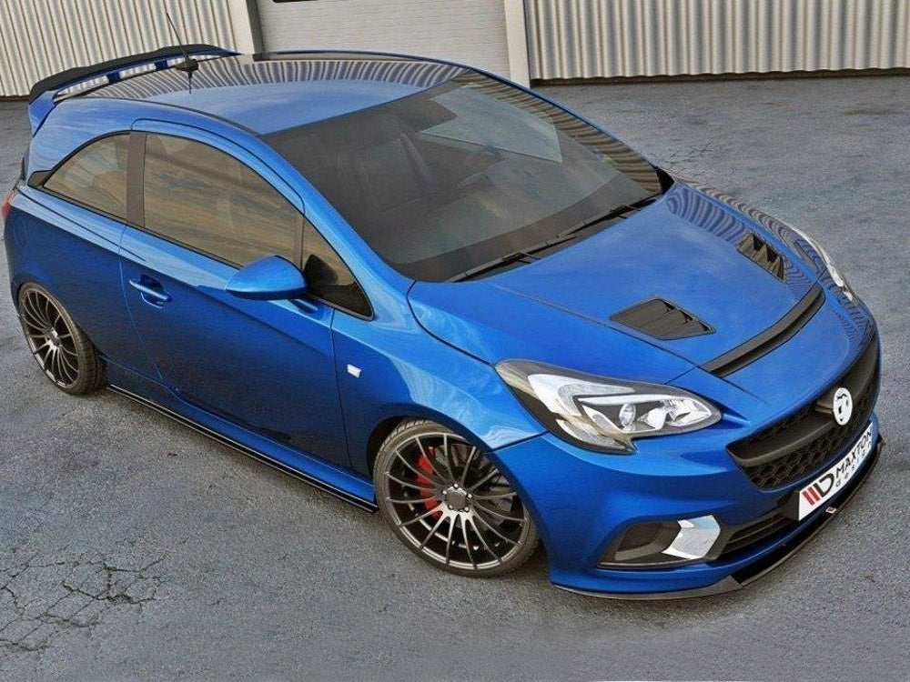 Maxton Design Front Splitter Opel Corsa E OPC / VXR Nurburg